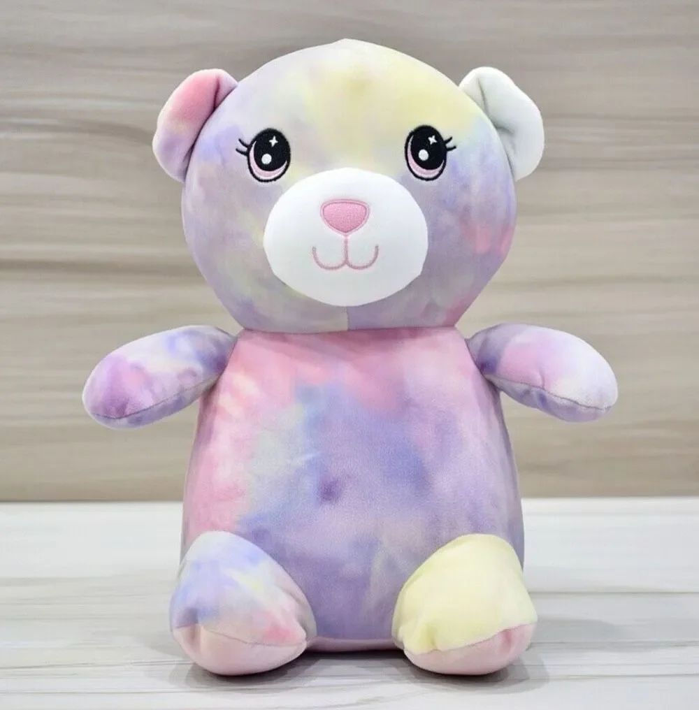 PLUSH PALS. Brand NEW from  Factory.  One 14''  Tie dyed Bear. Stuffed animal